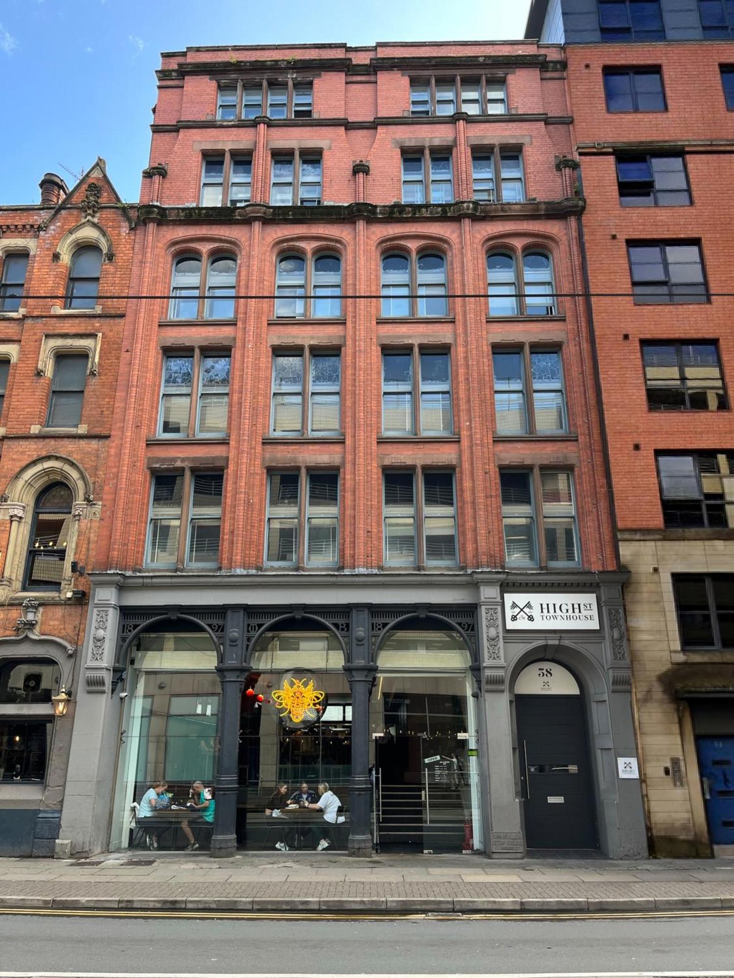 High Street Town House Lejlighedshotel Manchester Eksteriør billede